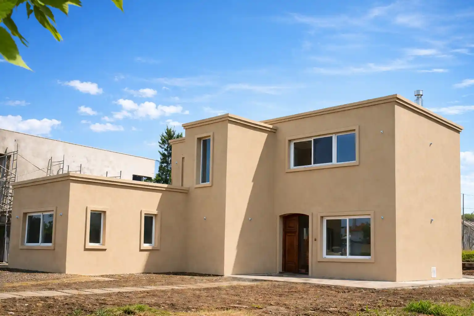 Casa sustentable en Roldán