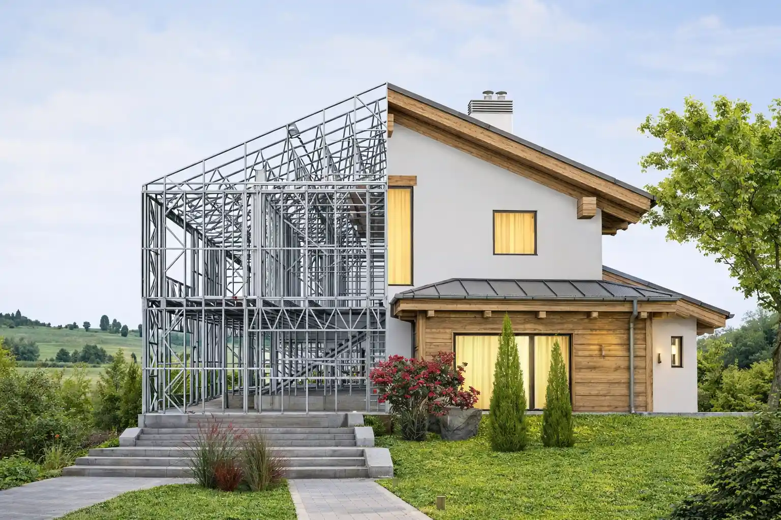 ¿Cuánto se tarda en construir una casa Steel Frame?